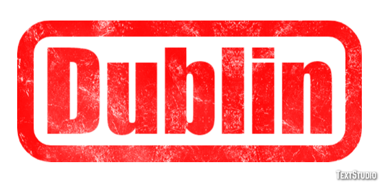 Dublin Efekt tekstowy