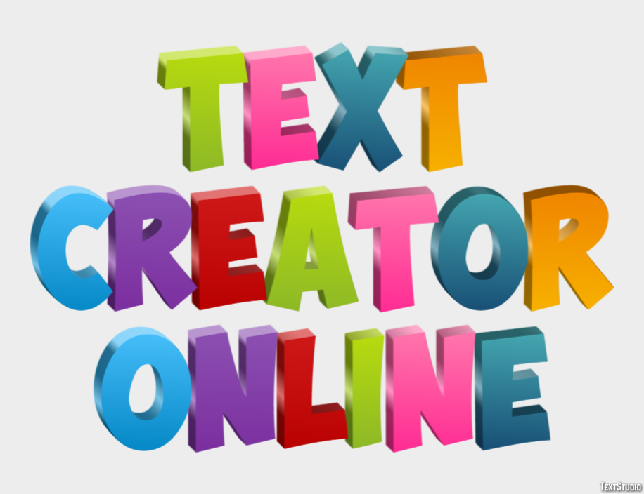 Text Creator Online Metin Efekti