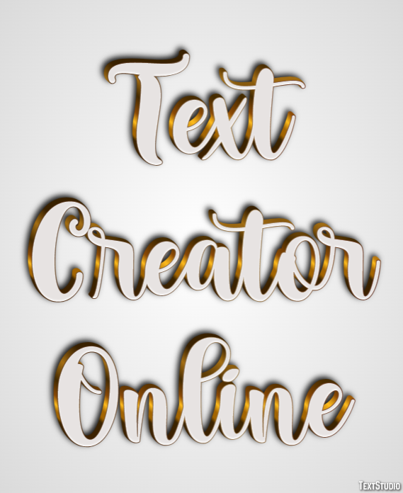 Text Creator Online Effetto testo