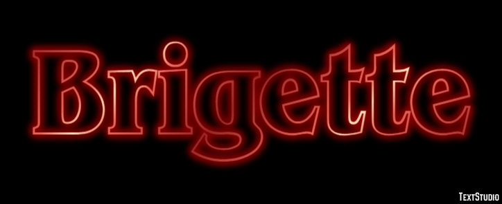 Brigette Text Effect