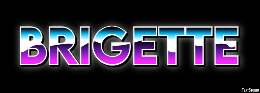 Brigette Text effect