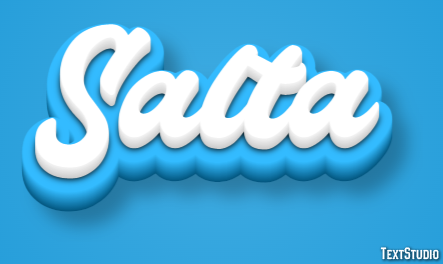 Salta Efekt tekstowy