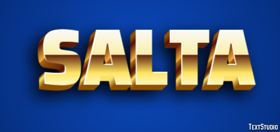 Salta Efekt tekstowy