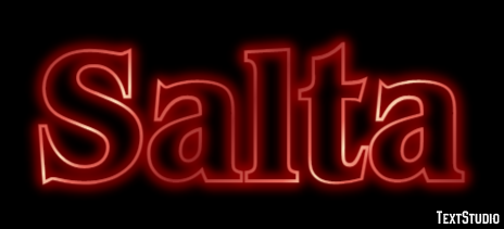 Salta Efekt tekstowy