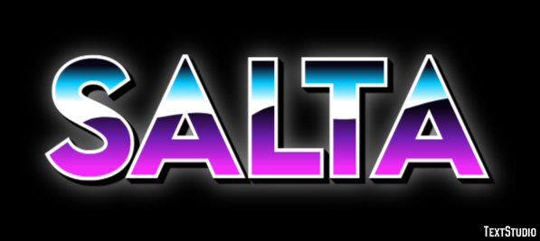 Salta Efekt tekstowy