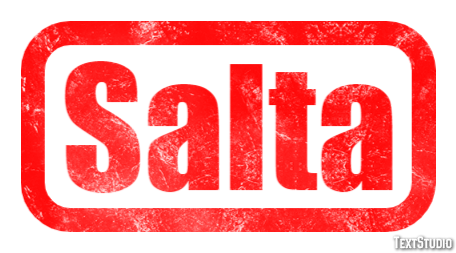 Salta Efekt tekstowy