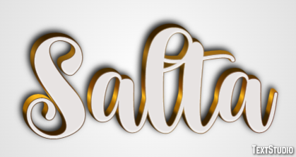 Salta Efekt tekstowy