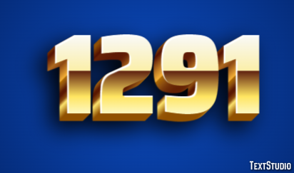 1291 Metin Efekti