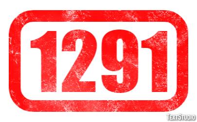 1291 Effetto testo
