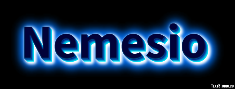 Nemesio Effetto testo