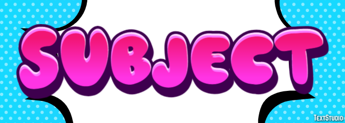Subject Text Effect