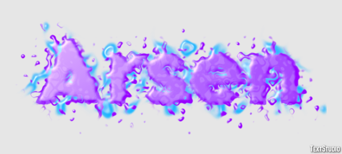 Arsen Text Effect