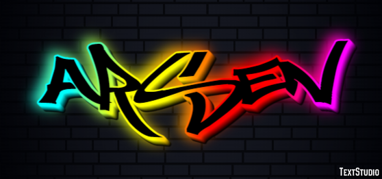 Arsen Text Effect