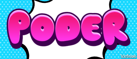 Poder Efeito de texto