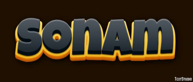 Sonam Texteffekt