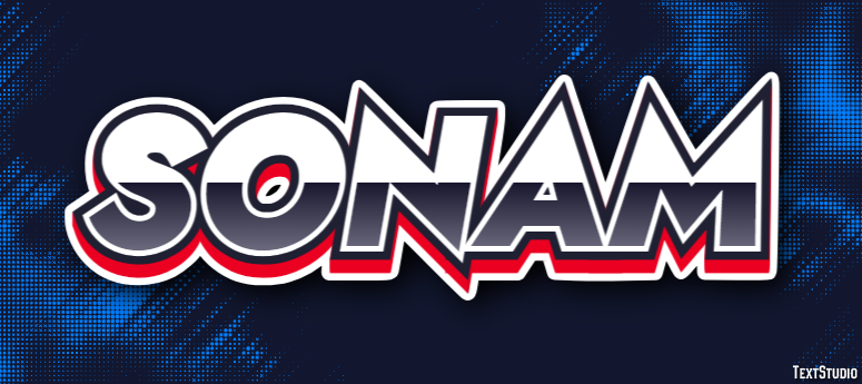 Sonam Texteffekt