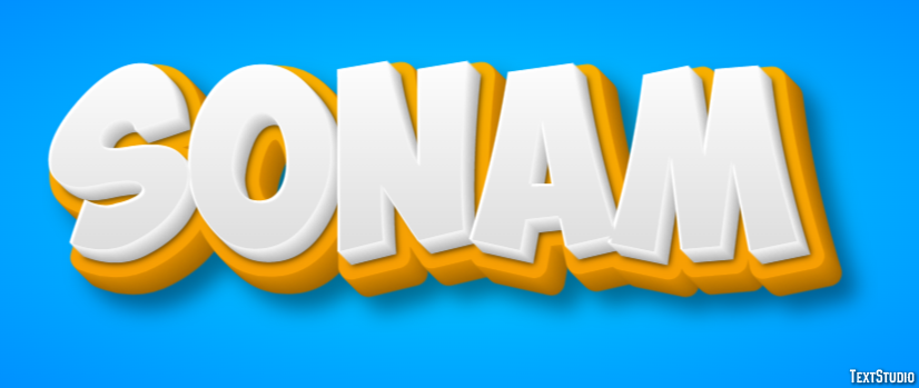 Sonam Texteffekt