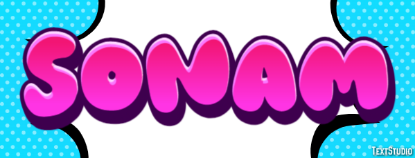 Sonam Texteffekt