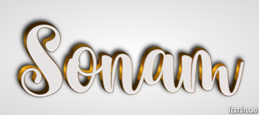 Sonam Texteffekt