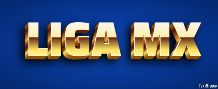 Liga Mx Tekst effect