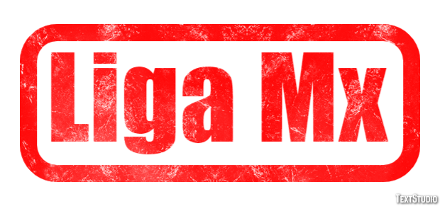 Liga Mx Efeito de texto