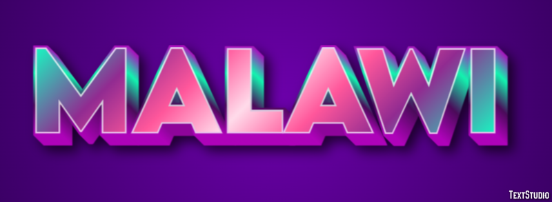 Malawi Text Effect