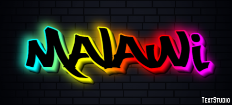 Malawi Efecto de texto
