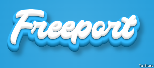 Freeport Efekt tekstowy