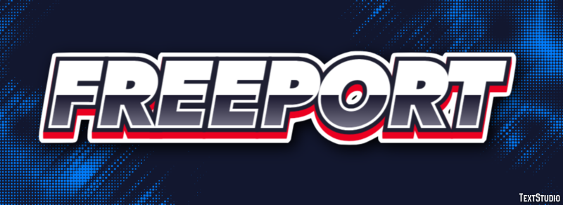 Freeport Efeito de texto
