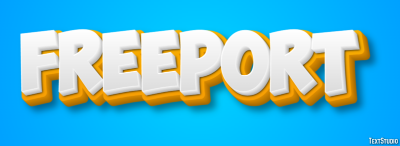 Freeport Efekt tekstowy