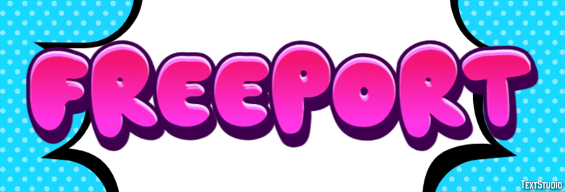 Freeport Efeito de texto