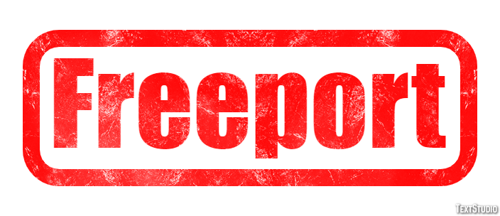 Freeport Efeito de texto