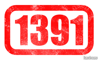 1391 Text Effect