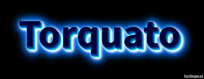 Torquato Эффект текста