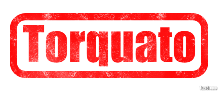 Torquato Effetto testo