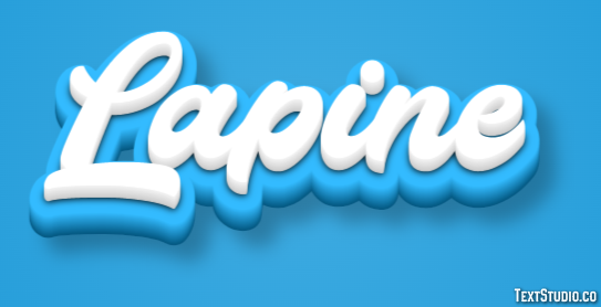 Lapine Effet de Texte