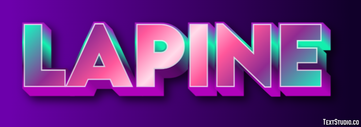 Lapine Effet de Texte