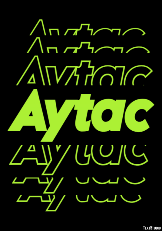 Aytac Text Effect