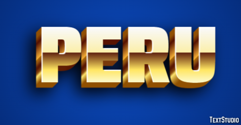 Peru Effet de Texte