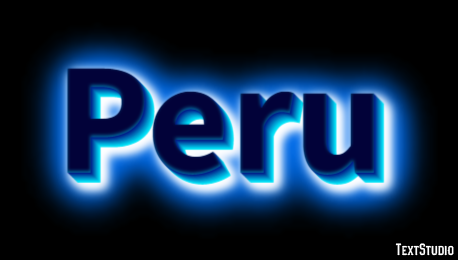Peru Effetto testo