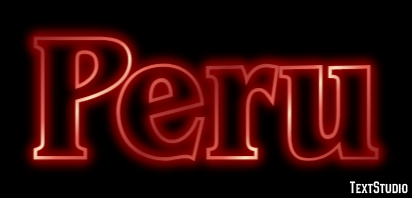 Peru Effet de texte