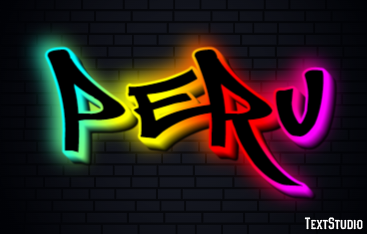 Peru Effet de texte