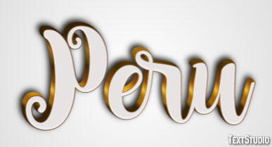 Peru Effet de texte