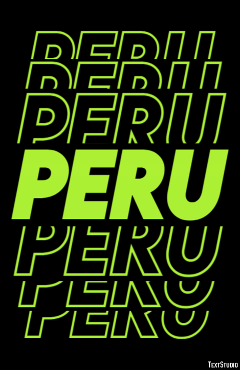 Peru Effet de Texte