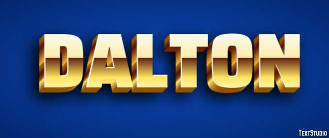 Dalton Efekt tekstowy