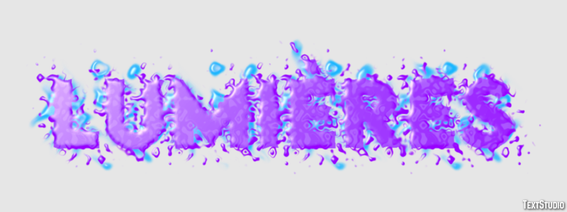 Lumières Text Effect
