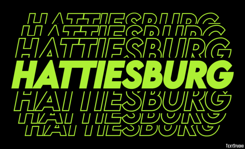 Hattiesburg Efekt tekstowy