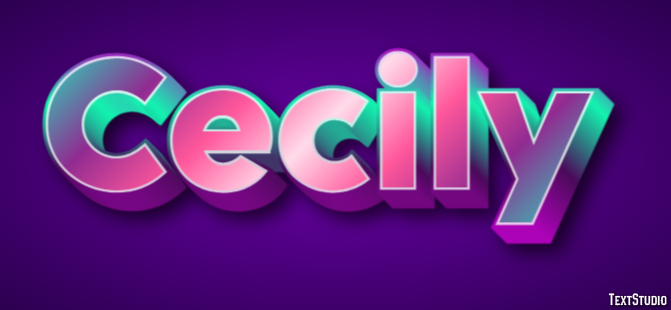 Cecily Text Effect