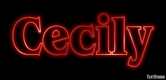 Cecily Texteffekt