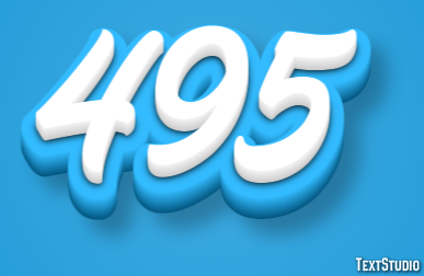 495 Text Effect